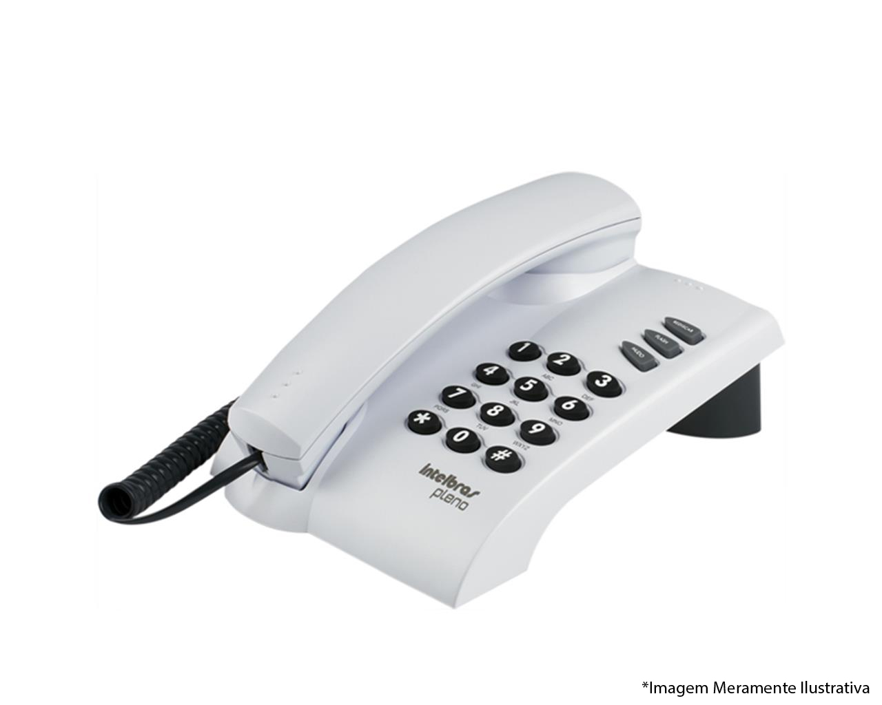 TELEFONE DE MESA PLENO CINZA ÁRTICO