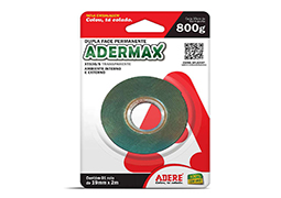 FITA DUPLA FACE ADERMAX ACRÍLICA 19MMX2M BLISTER