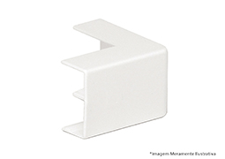 SISTEMA X - CONECTOR COTOVELO EXTERNO BRANCO