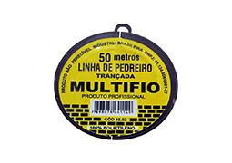 LINHA PEDREIRO MULTIFIO TRANÇADA 50M