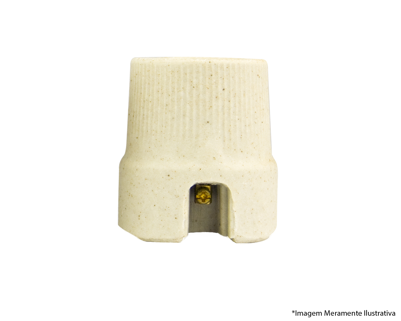 SOQUETE PORCELANA PARA PLAFON E-27