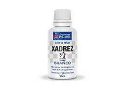 CORANTE LÍQUIDO XADREZ EXTRA 50ML BRANCO