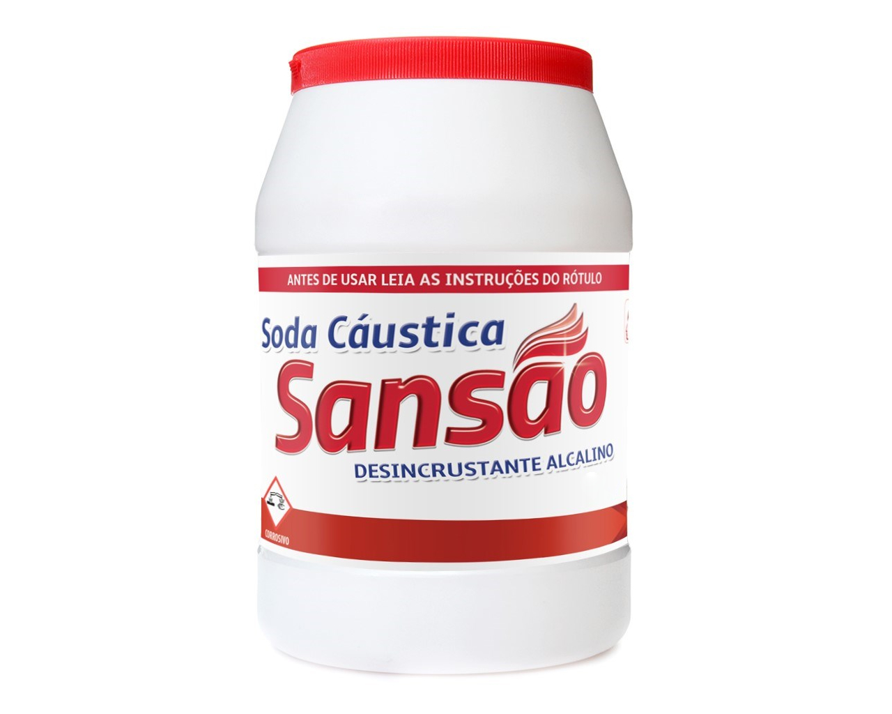 SODA CÁUSTICA POTE 500G