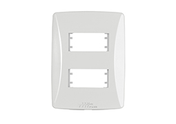 MÓDULO PETRA PLACA 4X2 2 MÓDULOS DISTANCIADOS HORIZONTAL