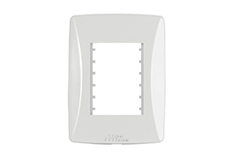 MÓDULO PETRA PLACA 4X2 3 MODULOS HORIZONTAL 82003
