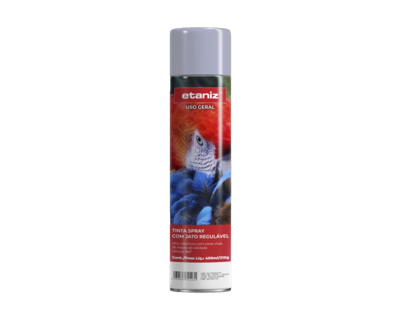 TINTA SPRAY PARA USO GERAL CINZA PRIMER 400ML/210G