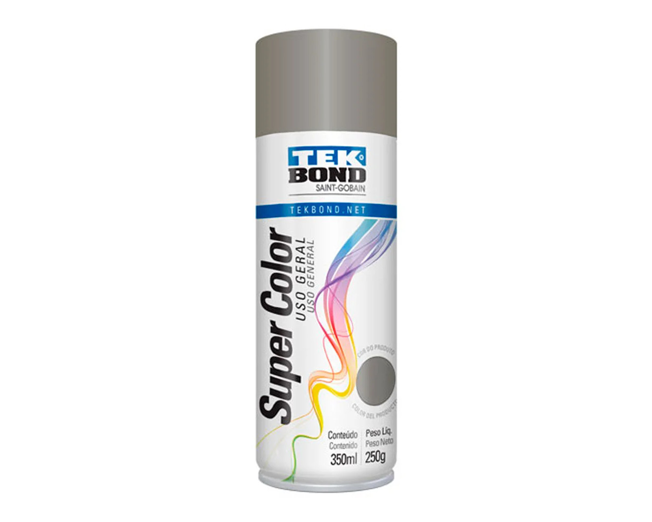 TINTA SPRAY USO GERAL PLATINA 350ML/250G