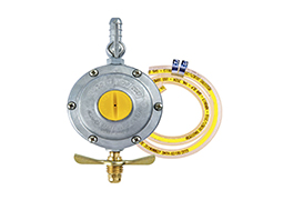 REGULADOR DE GÁS GRANDE 506/1 COM MANGUEIRA 1,20CM BLISTER