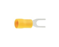 TERMINAL FORQUILHA AMARELO 4-6MM FURO 4,3MM