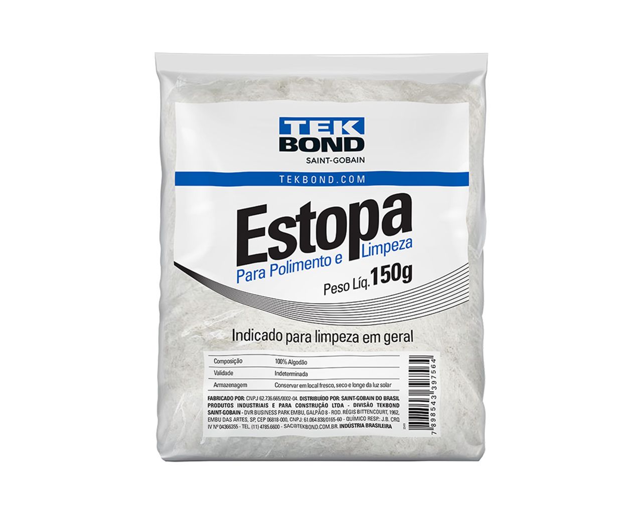 ESTOPA POLIMENTO / LIMPEZA 150G