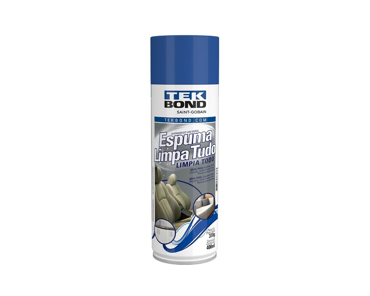 ESPUMA LIMPA TUDO TEKBOND 370G/400ML