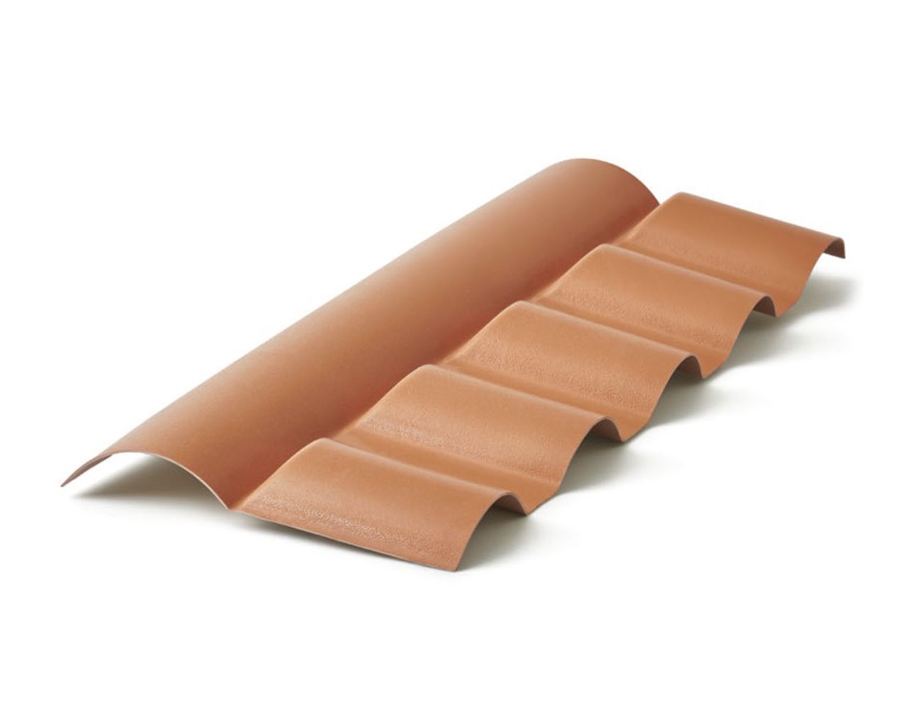 CUMEEIRA PVC COLONIAL ARTICULADA CERÂMICA/TERRACOTA