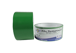 FITA DE DEMARCAÇÃO SOLO 48MMX14M VERDE REF 7641