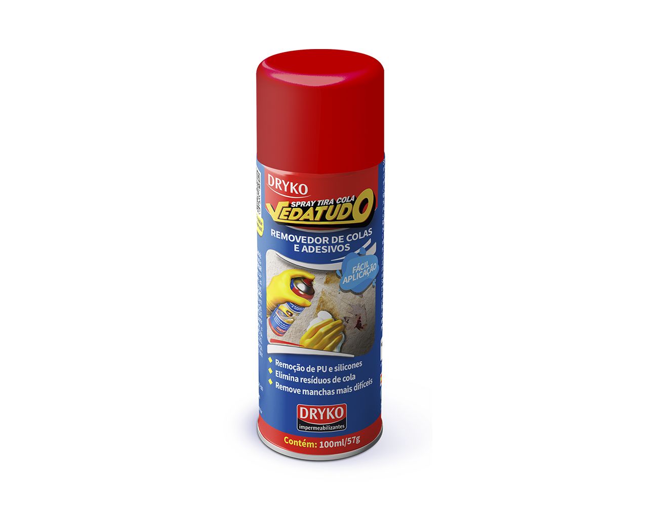 REMOVEDOR DE COLAS E ADESIVOS DRYKO 100ML/57G