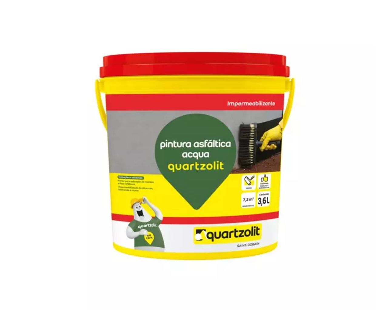 PINTURA ASFÁLTICA ACQUA - 3,6L GL