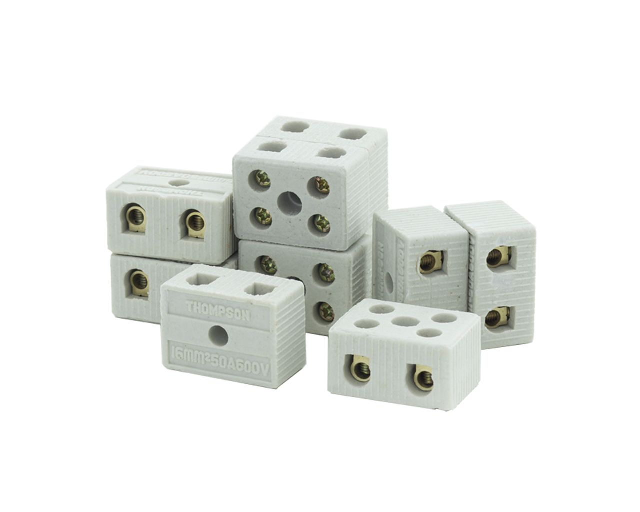 CONECTOR DE PORCELANA TRIPOLAR 16MM2