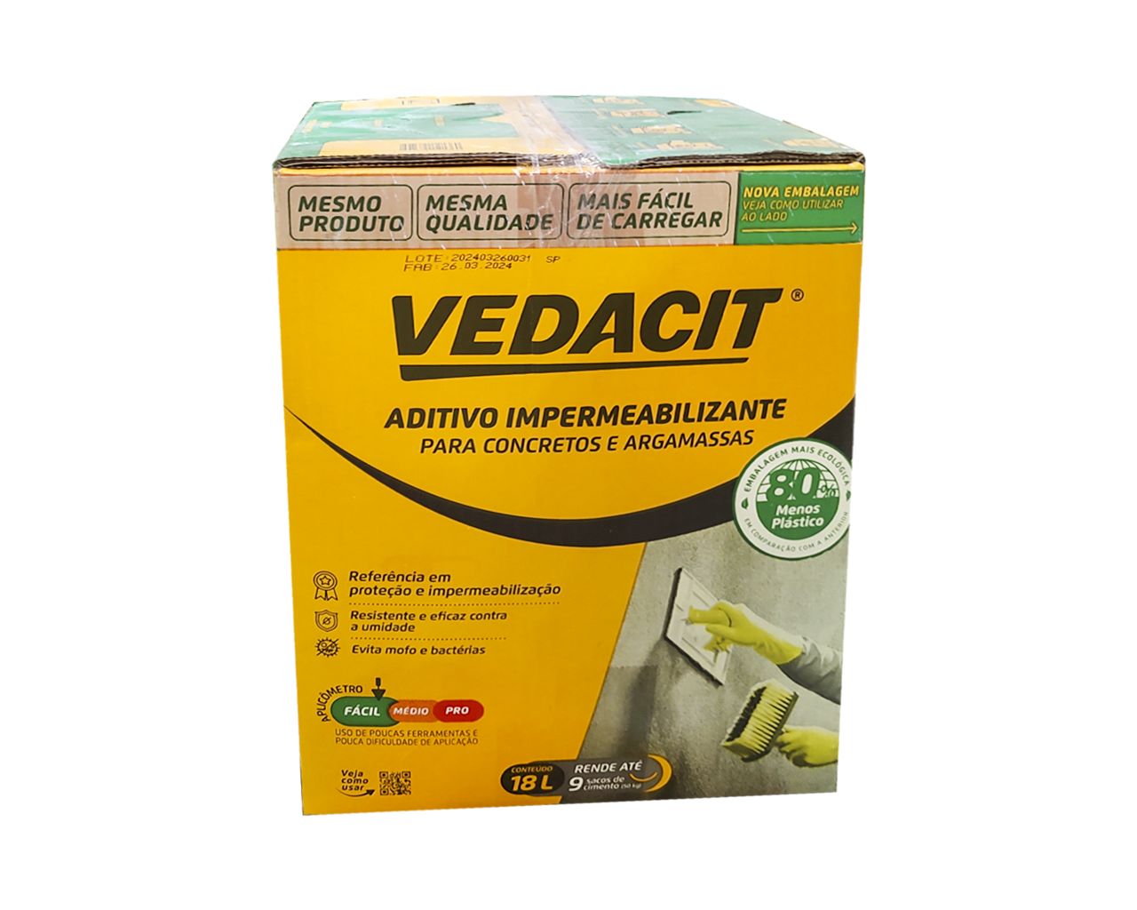 VEDACIT 18L CAIXA