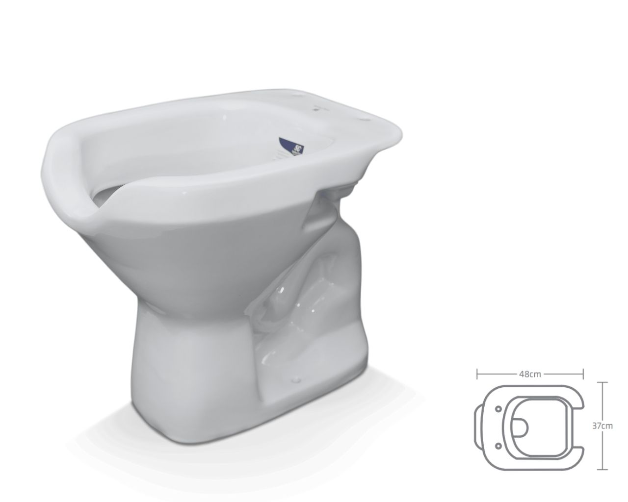 BACIA CONVENCIONAL PCD DEFICIENTES BRANCA