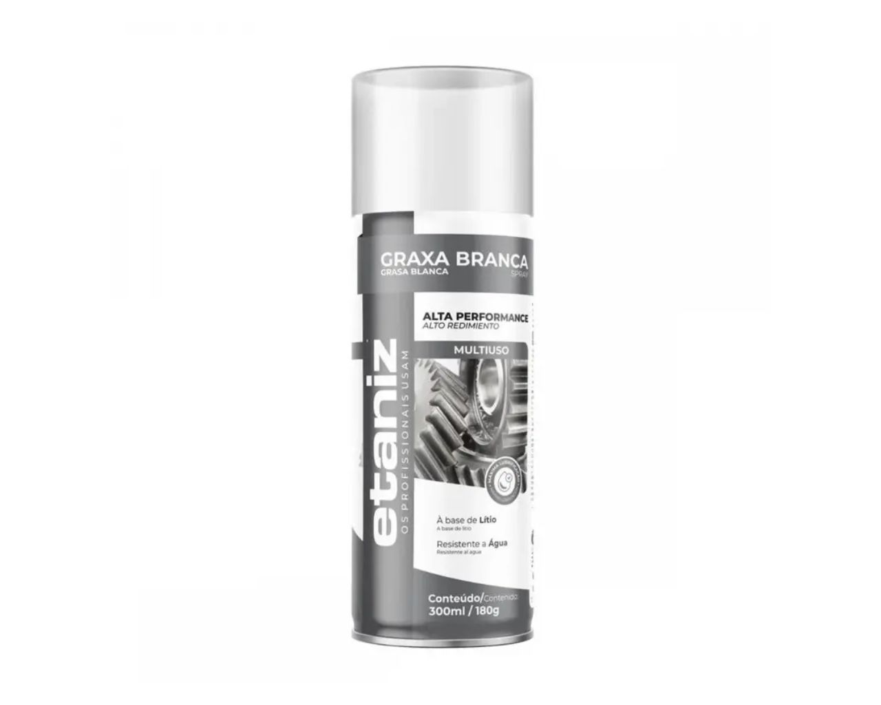 GRAXA LÍTIO BRANCA SPRAY 300ML/180G