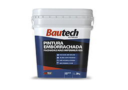 BAUTECH PINTURA EMBORRACHADA PLATINA 20KG