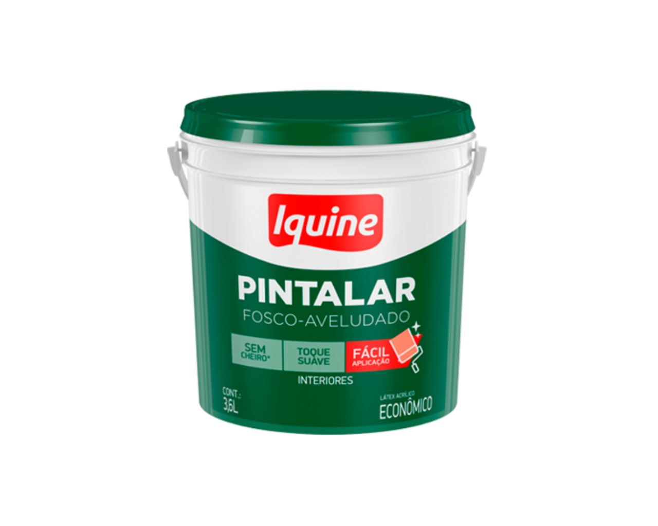 TINTA IQUINE PINTALAR ACRIL ECON GELO 3,6LTS