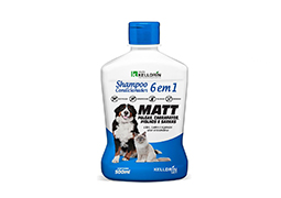 SHAMPOO E CONDICIONADOR MAAT PULGAS 6X1 500ML