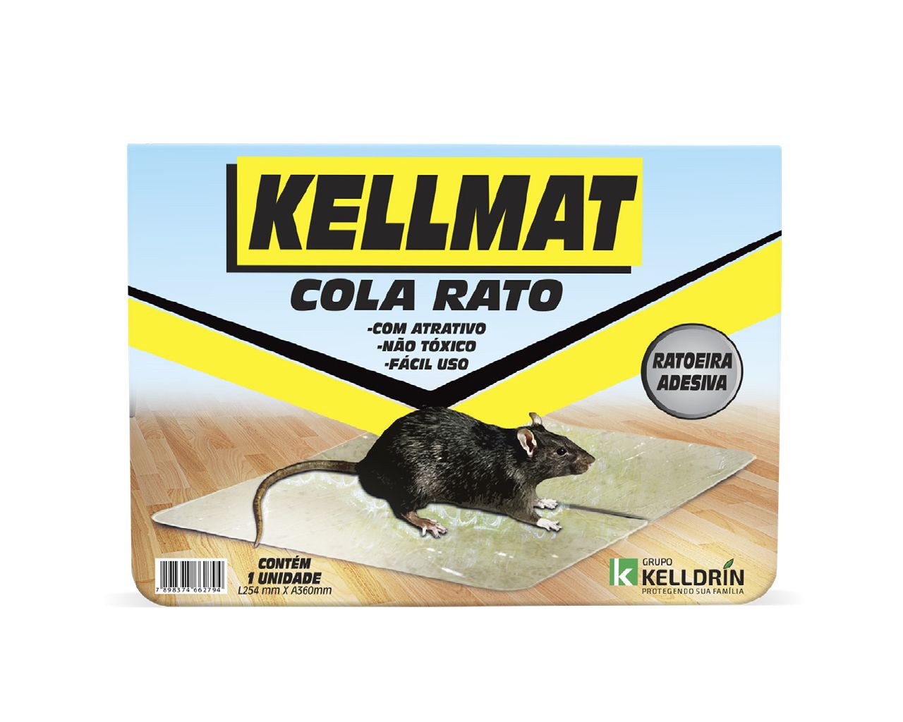 RATOEIRA ADESIVO KELLMAT COLA RATO
