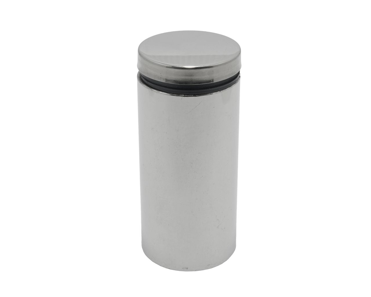ESPAÇADOR DE VIDRO 5CM METAL CROMADO