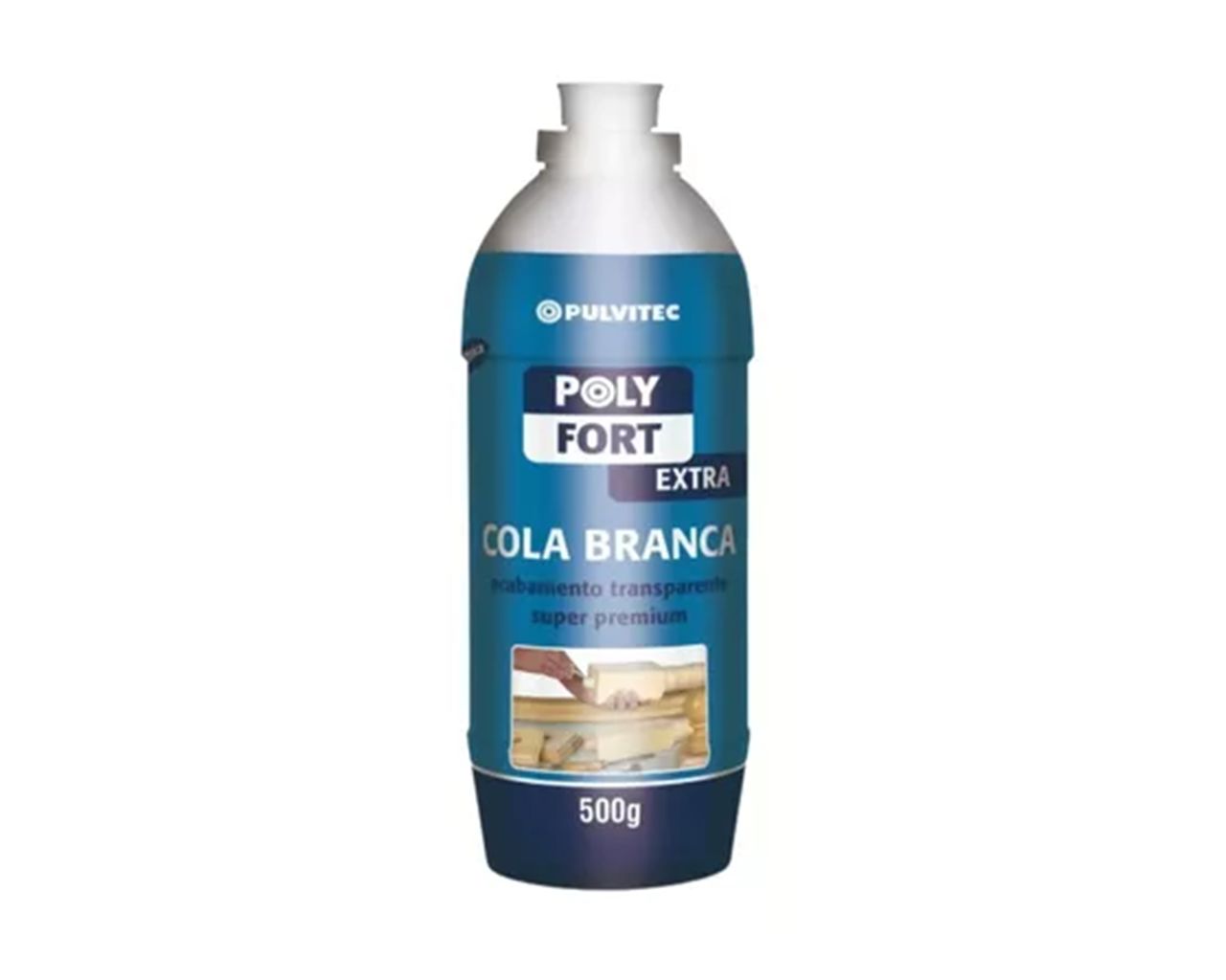 COLA BRANCA EXTRA POLYFORT 500G