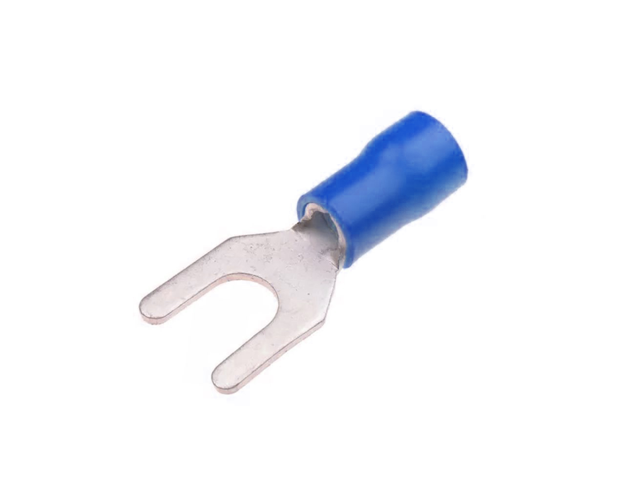 TERMINAL FORQUILHA 5,7MM AZUL 10PCS BLISTER 1916