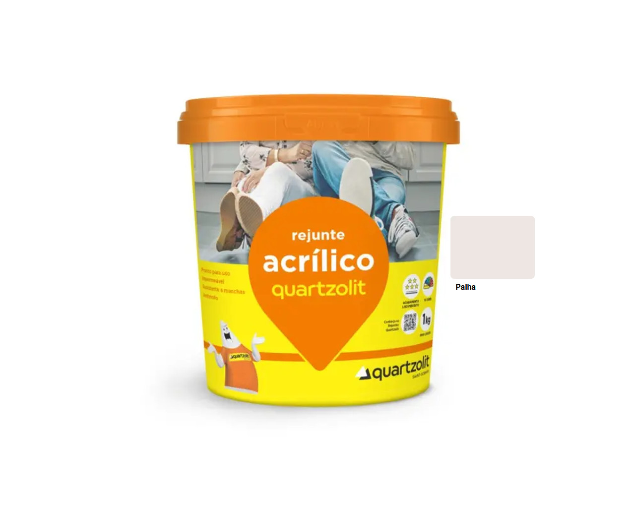 REJUNTE ACRÍLICO PALHA 1KG