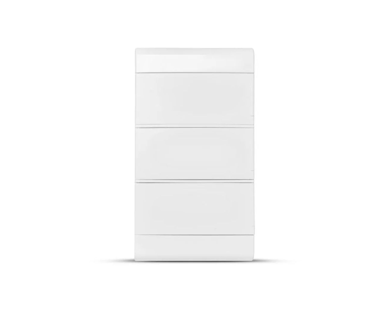 QUADRO DISJ EMBUTIR OURO BOX 36 DIN PORTA OPACA