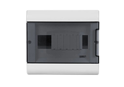 QUADRO DISJ SOBREPOR OURO  BOX 08 DIN PORTA FUME