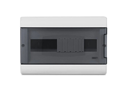 QUADRO DISJ SOBREPOR OURO  BOX 12 DIN PORTA FUME