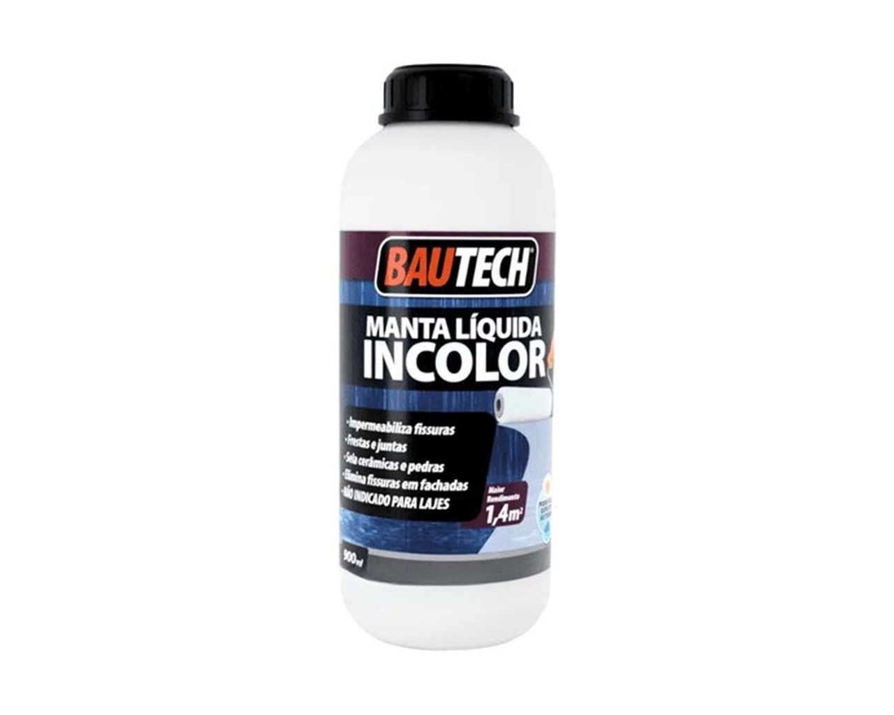 BAUTECH MANTA LÍQUIDA INCOLOR 0,900ML