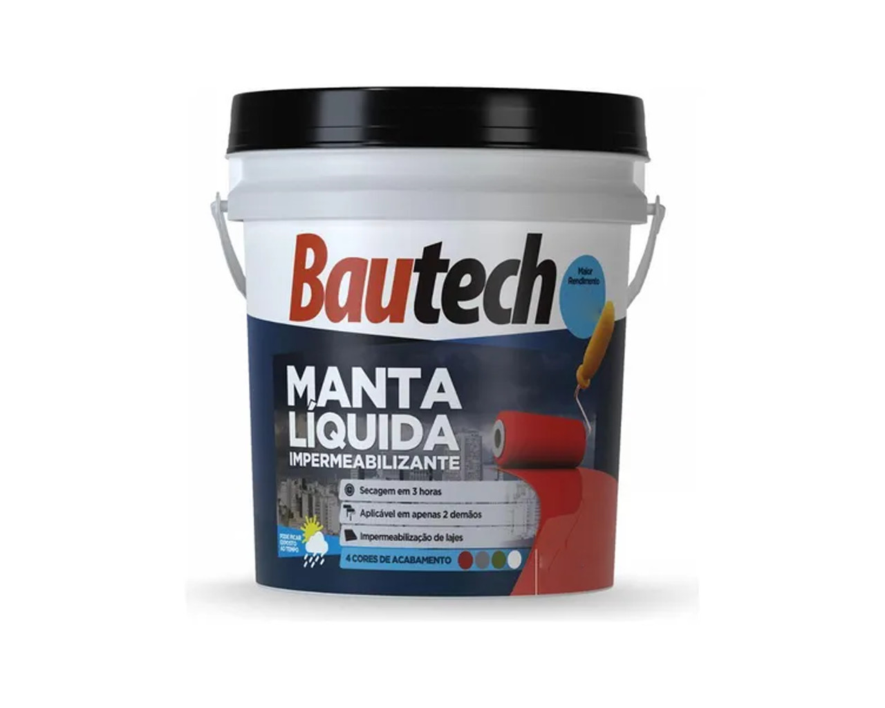 BAUTECH MANTA LÍQUIDA BRANCO 12KG