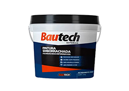 BAUTECH PINTURA EMBORRACHADA BRANCO 04KG