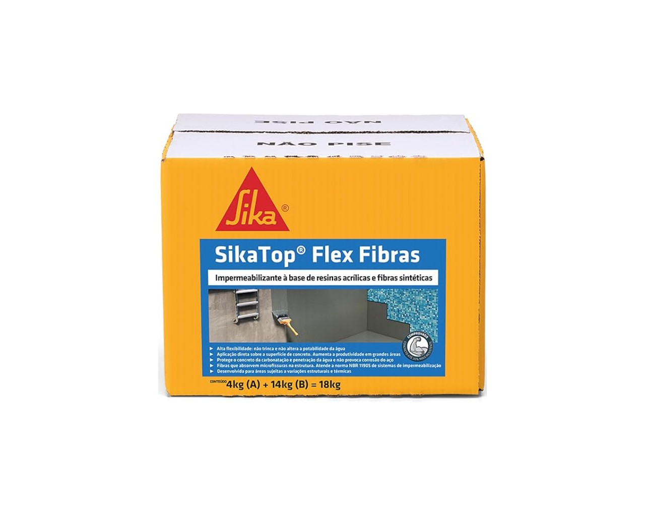 SIKA TOP FLEX FIBRA 5000 18KG