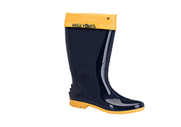 BOTA PEGA FORTE AZUL CANO ALTO C/GOLA E FORRO 42