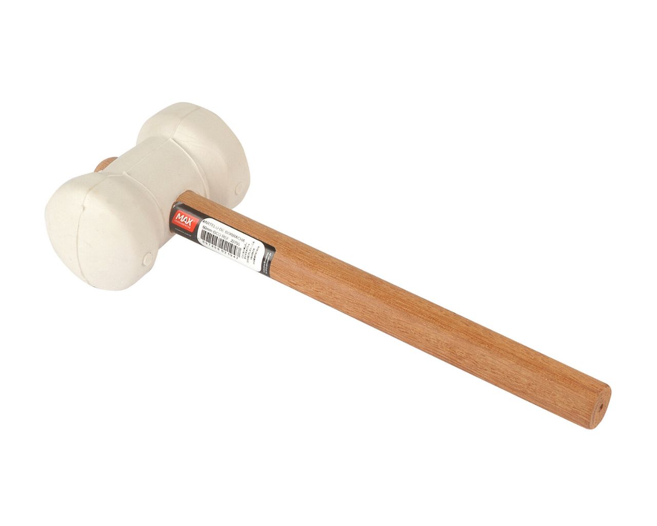 MARTELO BORRACHA FLEX BRANCO 80MM