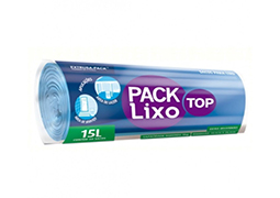 SACO LIXO AZUL TOP 15L 60 UND 39X58