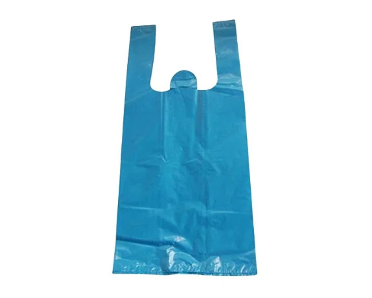 SACOLA RECICLADA C-1 AZUL 40X50 COM 1000 UND