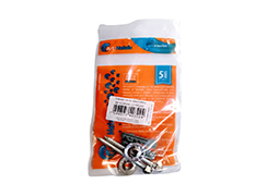 PARAFUSO SANITÁRIO INOX 304 BUCHA 08X70MM 02PCS BLISTER
