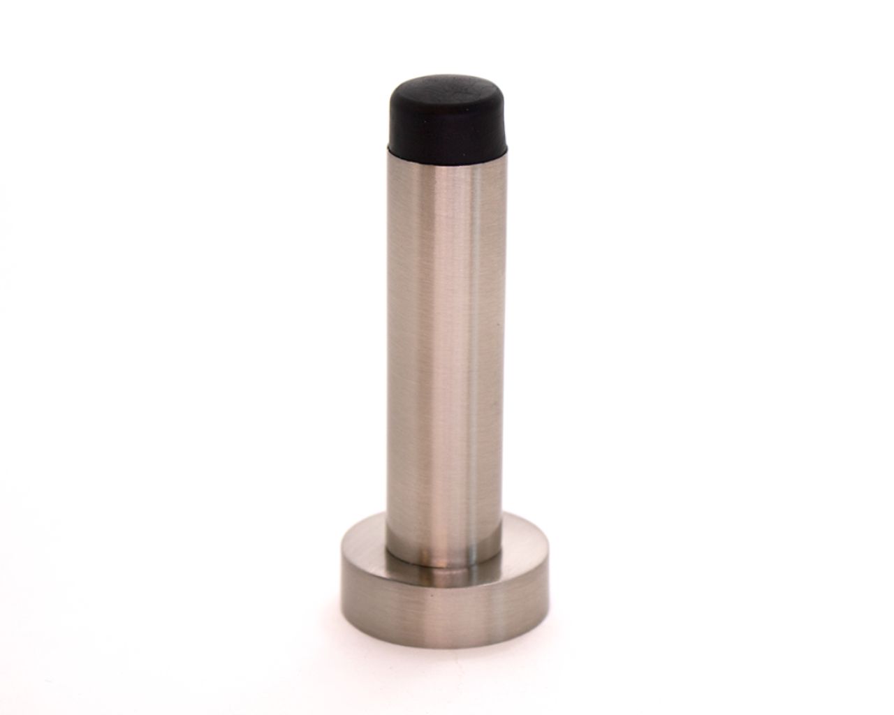 BATEDOR PORTA METAL BASIC RODAPÉ ESCOVADO