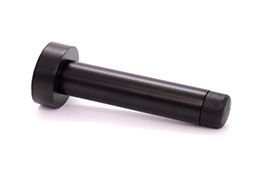 BATEDOR PORTA METAL BASIC RODAPÉ PRETO