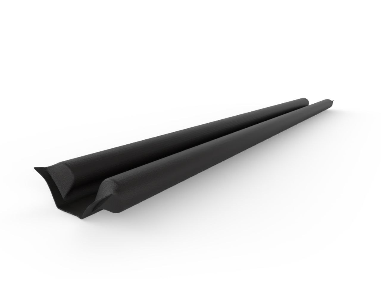 VEDA PORTA ROLINHO PRETO 70CM
