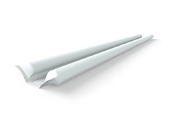 VEDA PORTA ROLINHO BRANCO 100CM
