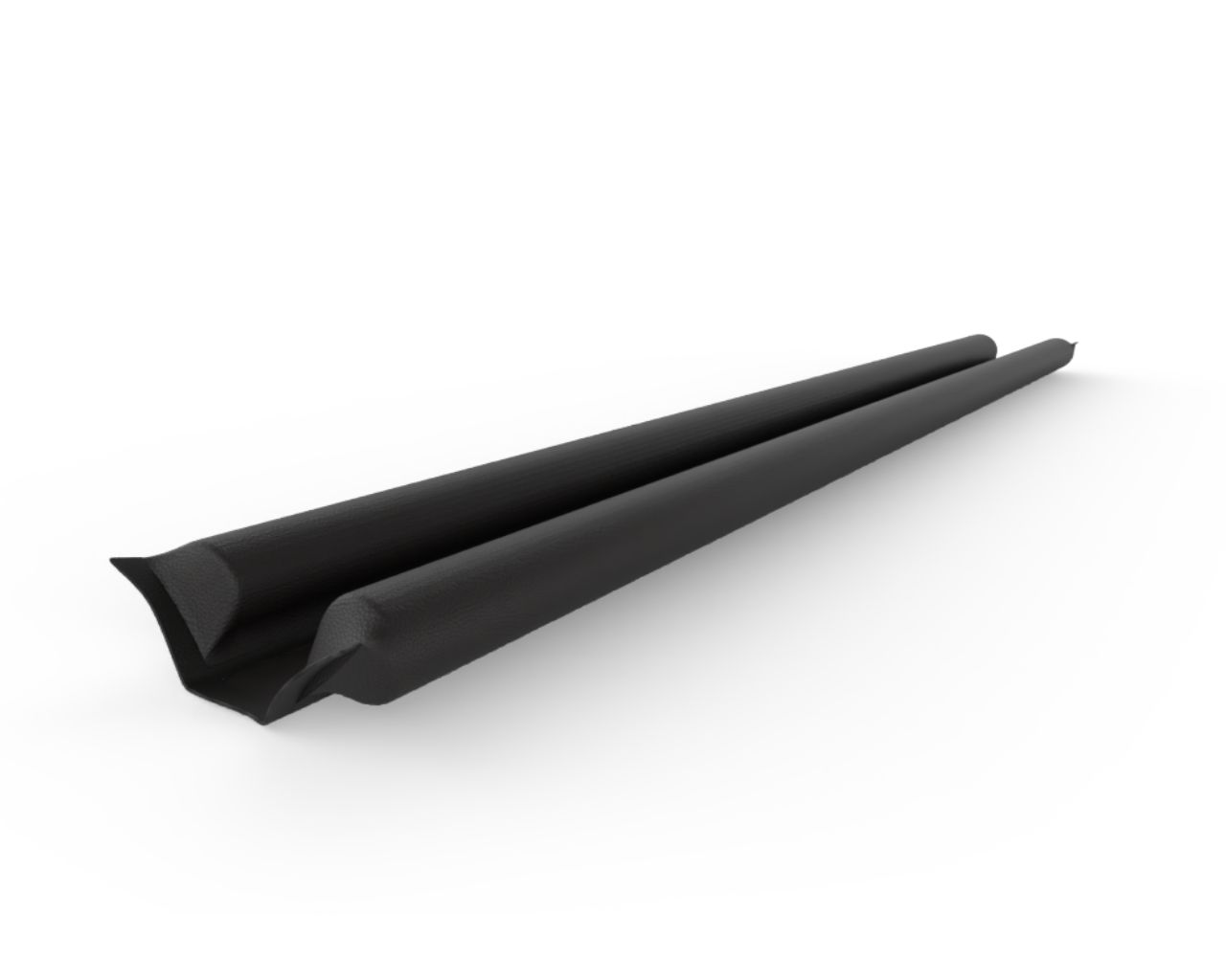 VEDA PORTA ROLINHO PRETO 100CM