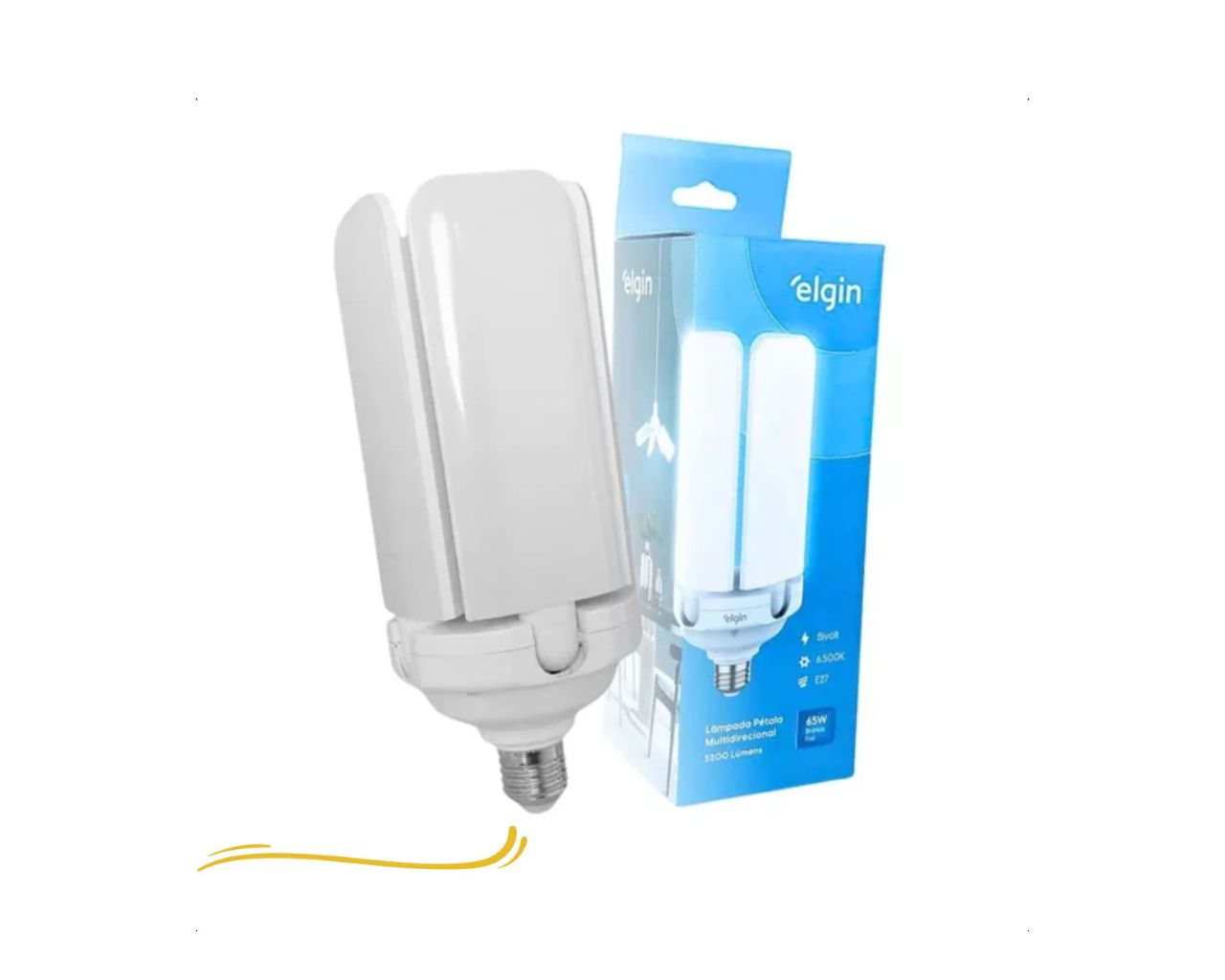 LÂMPADA PETALA LED ELGIN 65W BIVOLT 6500K