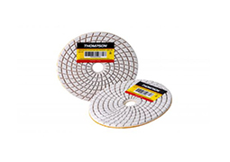 DISCO LIXA DIAMANTADO POLIMENTO C/ VELCRO GRAO 100 THOMPSON